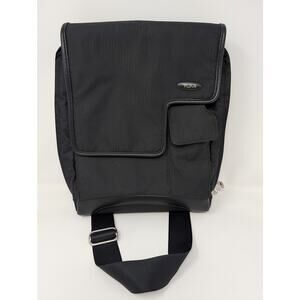 Tumi Crossbody Bag Black Shoulder Travel Bag T-Tech Ballistic Messenger Magnetic